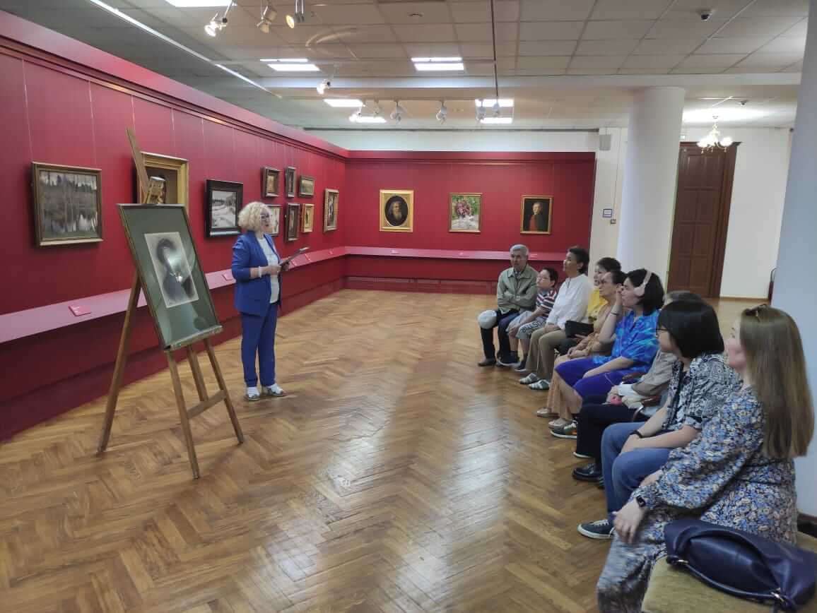 Национальный художественный музей пригласил нашу группу на Пушкинские чтения